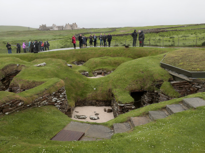 Skara Brae regnes blant de aller viktigste førhistoriske funnene i Europa. Foto: Lise Åserud, NTB scanpix